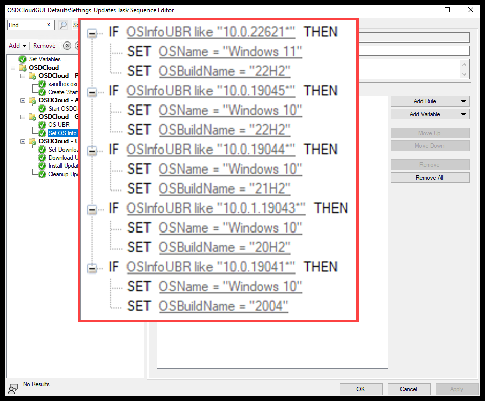 Dynamic Variables Zoomed