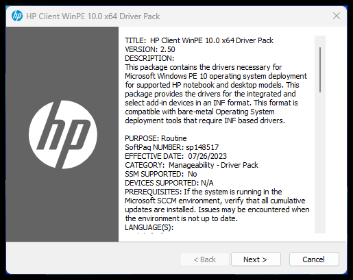 Select &lsquo;Next&rsquo;