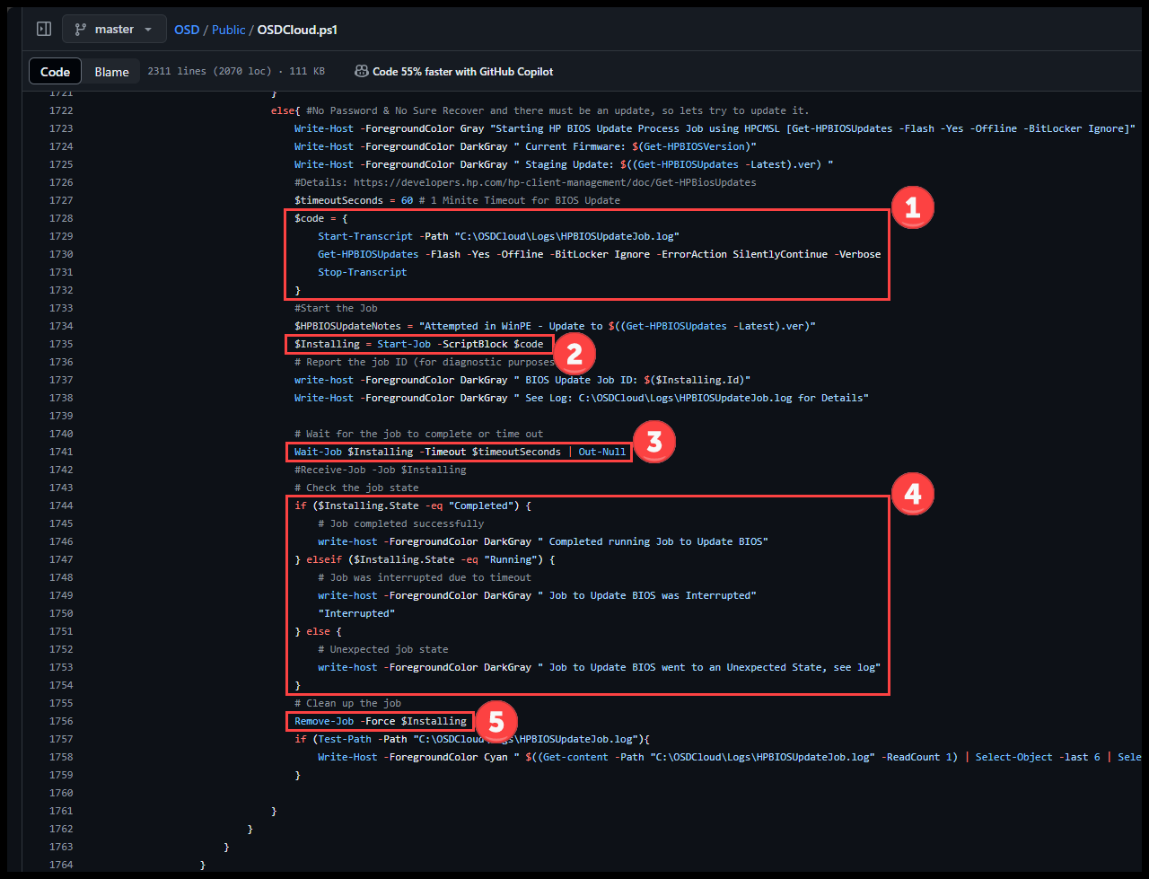 Stage BIOS Update in WinPE