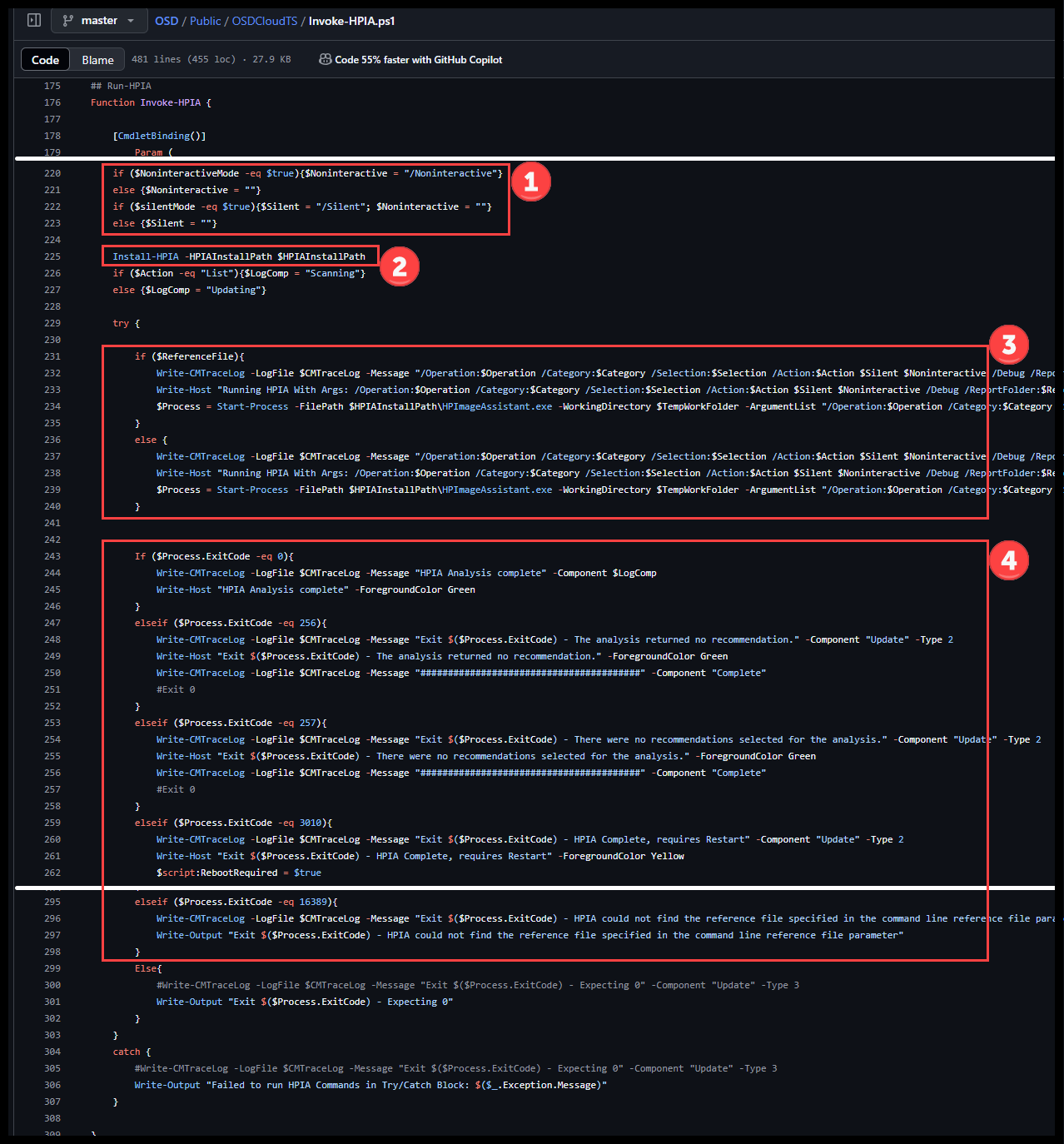 Invoke-HPIA Function